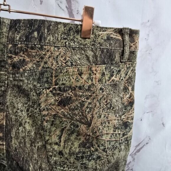 Mossy Oak Pants Womens 12 Large Camo Break Up Grassland Brush Western Straight - Picture 11 of 12